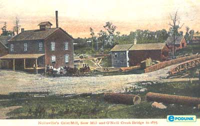 logging in city of neillsville, 1875 logging in city of neillsville, 1875