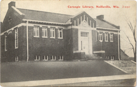 Neillsville Public Library early 1900s Neillsville Public Library early 1900s