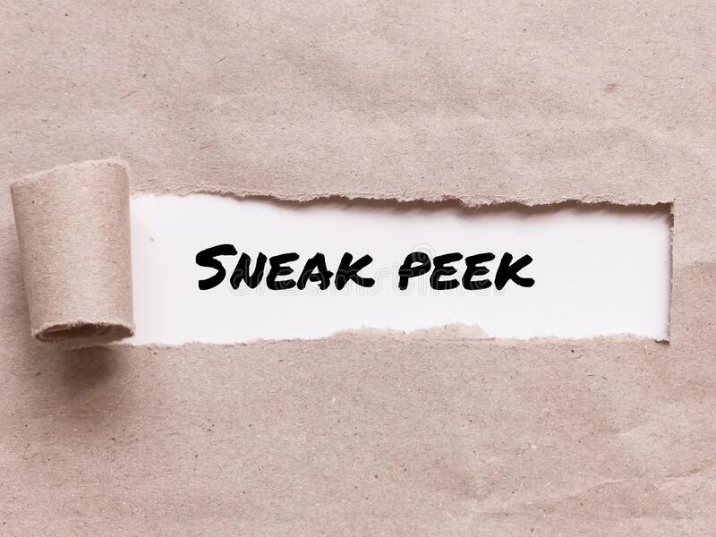 Sneak Peak