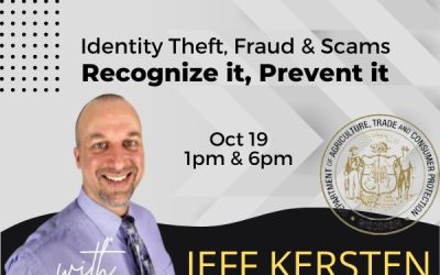 Identity Theft, Fraud and Scams: Recognize it and Prevent it