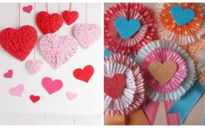 Valentine Hearts & Crafts